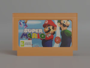 Картридж денді 3D Модель