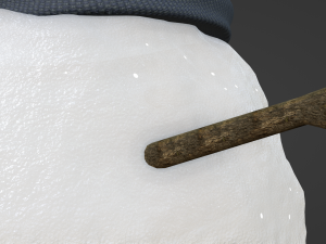 Snowman 3D Model