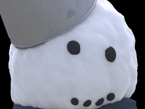 Snowman 3D Model