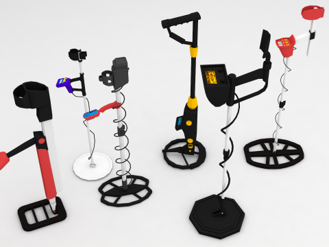 Metal Detector 3D Model