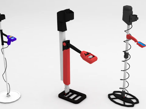 Metal Detector 3D Model