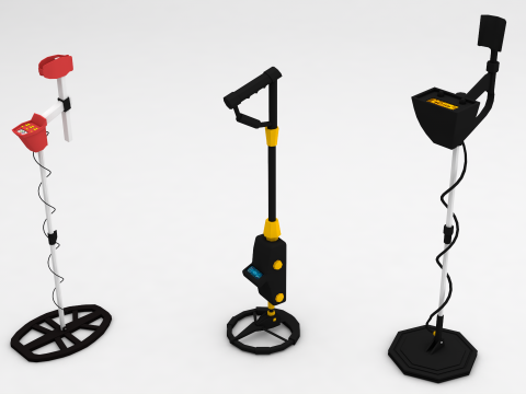 Metal Detector 3Dモデル