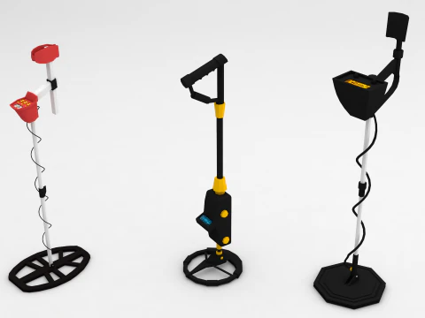 Metal Detector 3D Model
