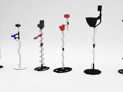 Metal Detector 3D Model