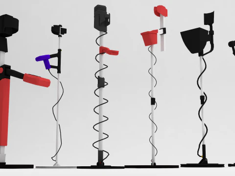 Metal Detector 3D Model