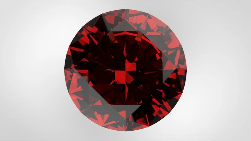 Round-shaped gemstone 3D Model .c4d .max .obj .3ds .fbx .stl .blend 