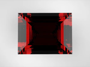 バゲット型の宝石 3Dモデル