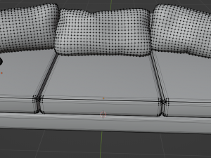 Sofa for the hall 3D Model