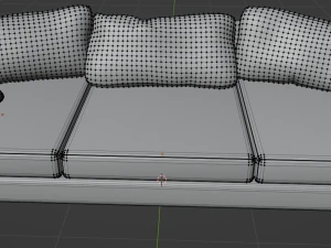 Sofa for the hall 3D Model