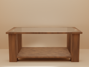 Glass Coffee table collection Modèle 3D