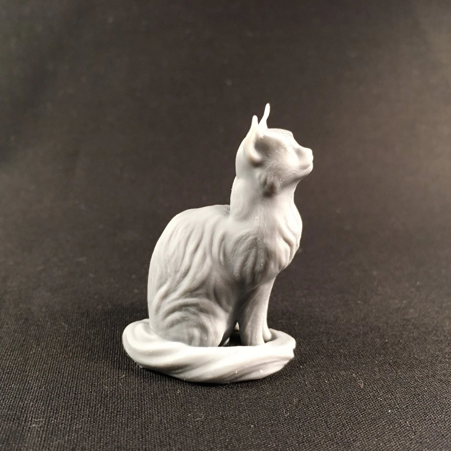 Sitting cat for 3D printing 3D Print Model .c4d .max .obj .3ds .fbx .stl .blend 