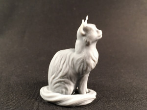 Sitting cat for 3D printing 3D 打印模型