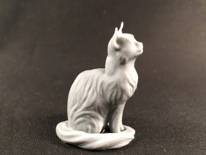 Сидячий кіт для 3D-друку 3D Принт Модель