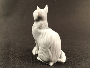 Sitting cat for 3D printing 3D Print Model