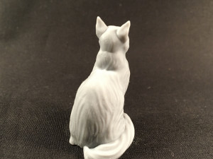 Sitting cat for 3D printing 3D Print Model