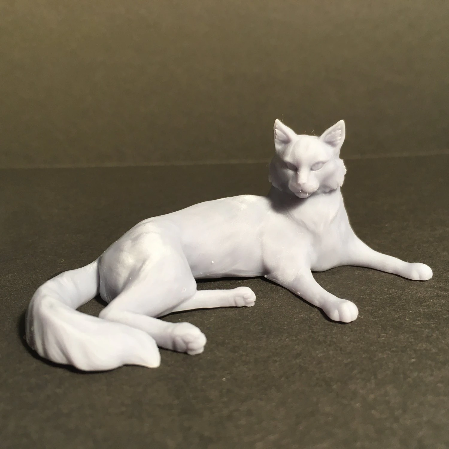 Resting cat for 3D printing 3D Print Model .c4d .max .obj .3ds .fbx .stl .blend 