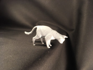 Looking down cat for 3D printing Model Cetak 3D