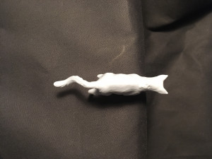 Looking down cat for 3D printing Model Cetak 3D