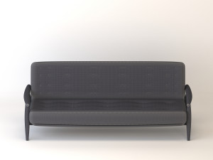 Leater sofa 3D Модель