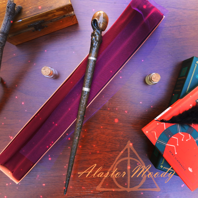 Alastor Moody Wand 3D 프린트 모델 .c4d .max .obj .3ds .fbx .stl .blend 