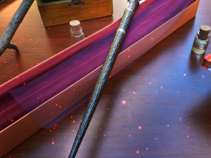 Alastor Moody Wand 3D Print Model