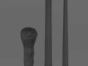 Ron Weasley Wand Modelo de impresión 3D