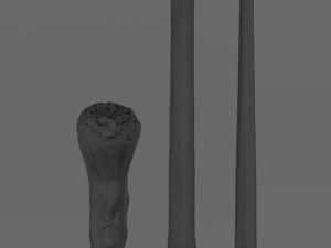 Ron Weasley Wand 3D Print Model
