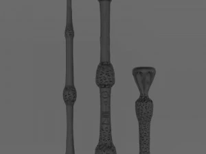 Sauco Wand 3D Print Model