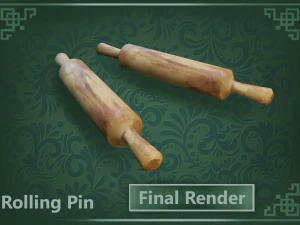Rolling pin 3D Model