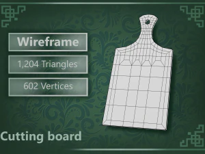 Cuttingboard 3D Model