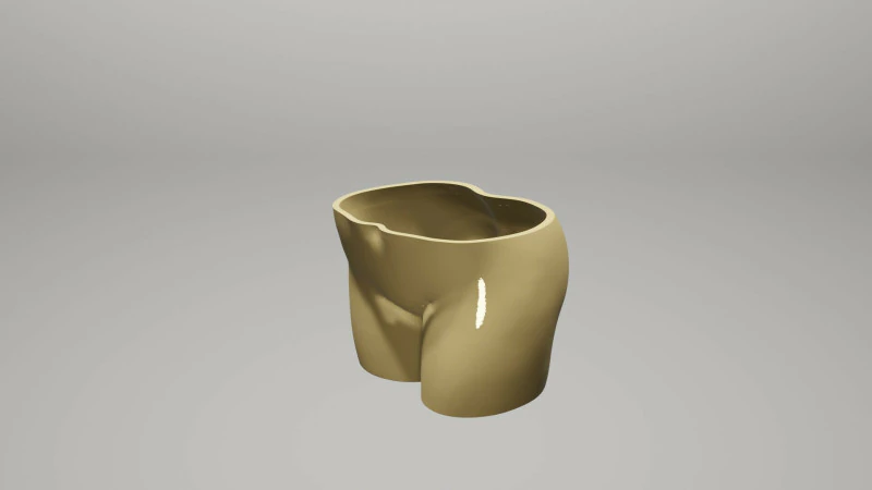 PLANTEUSE DE FESSES FEMME 3D PRINT STL-BESTAND PLANTEUSE 3D PRINT MODEL 4 3D printmodel .c4d .max .obj .3ds .fbx .stl .blend