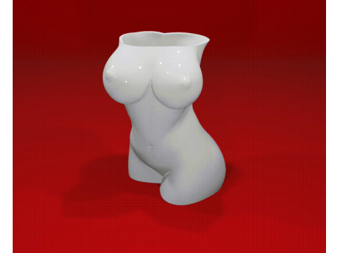 WOMENS BODY PENCIL HOLDER 3D PRINTING STL FILE 3D PRINTING PENCIL HOLDER 3D Print Model