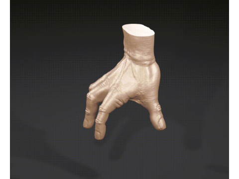 THING ADDAMS Hand Watch Holder 3D STL File - 3D Print Stl Model 3D Print Model