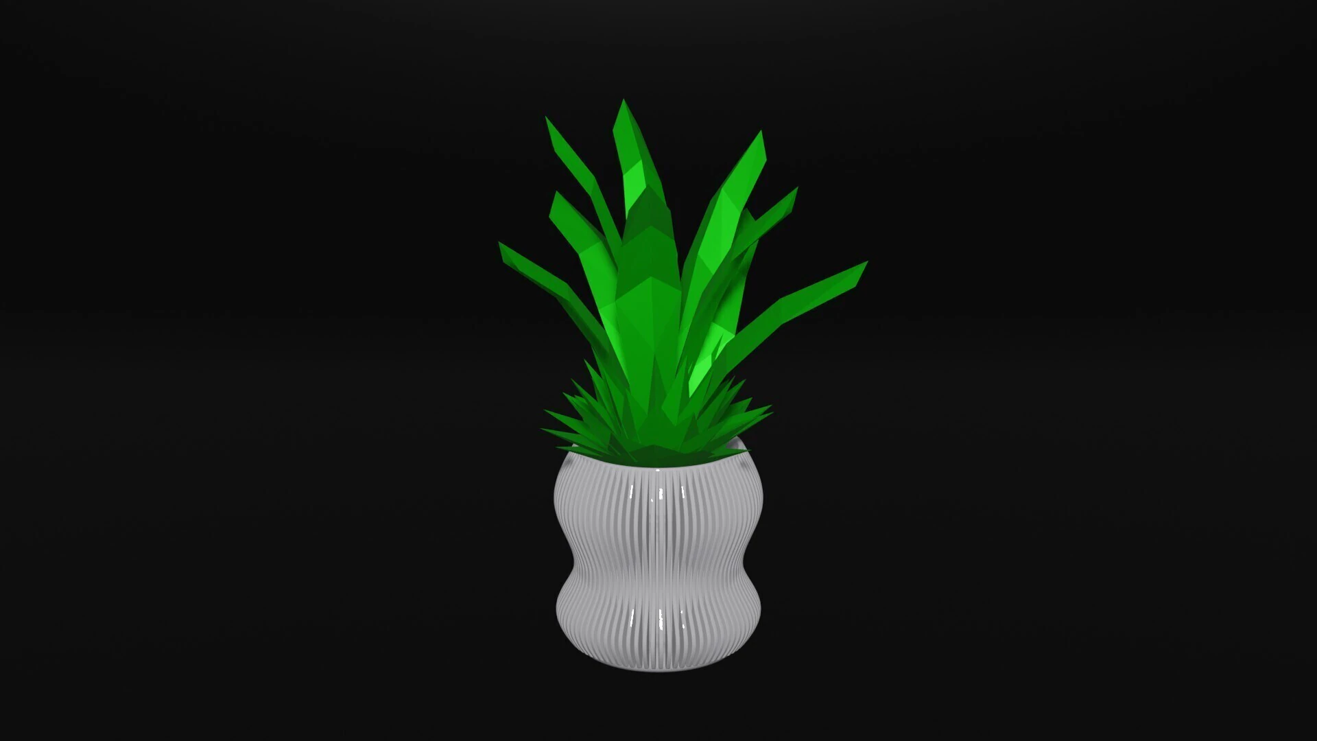 Unique Vase STL File - 3D Printable Modern Home Decor 3D Print Model .c4d .max .obj .3ds .fbx .stl .blend 