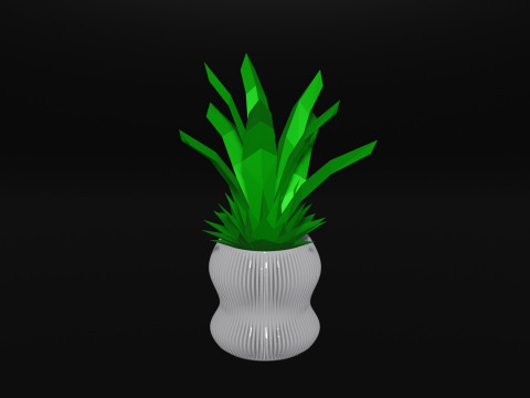 Unique Vase STL File - 3D Printable Modern Home Decor 3D Print Model