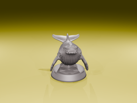 Humpback Whale Statue Dynamic Ocean Sculpture STL File 3D Print Model