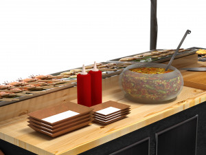 AVIKA Grilled Squid Bike 3D 모델