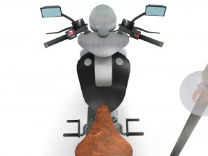 AVIKA Grilled Squid Bike 3D 모델