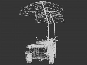 AVIKA Grilled Squid Bike 3D 모델