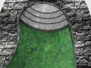 Avika Curved Pool Ver 1 3D Model