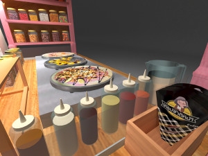 Avika Crepe Cart 3D Model