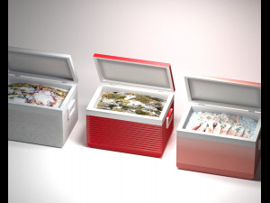 Avika Seafood Cooler Ver 1 3D Model