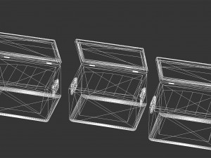Avika Seafood Cooler Ver 1 3D Model