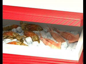 Avika Picnic Seafood Cooler ver 2 3D Model
