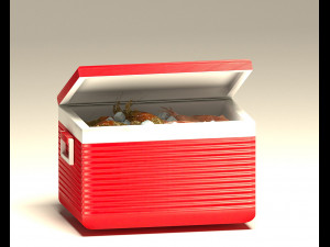 Avika Picnic Seafood Cooler ver 2 3D Modell