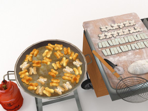 Avika Patongko Cart 3D Model