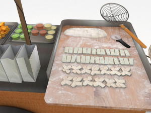 Avika Patongko Cart 3D Model