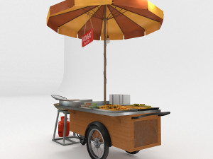 Avika Patongko Cart 3D Model