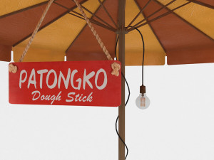 Avika Patongko Cart 3D Model