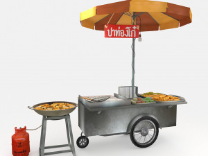 Avika Patongko Cart 3D Model
